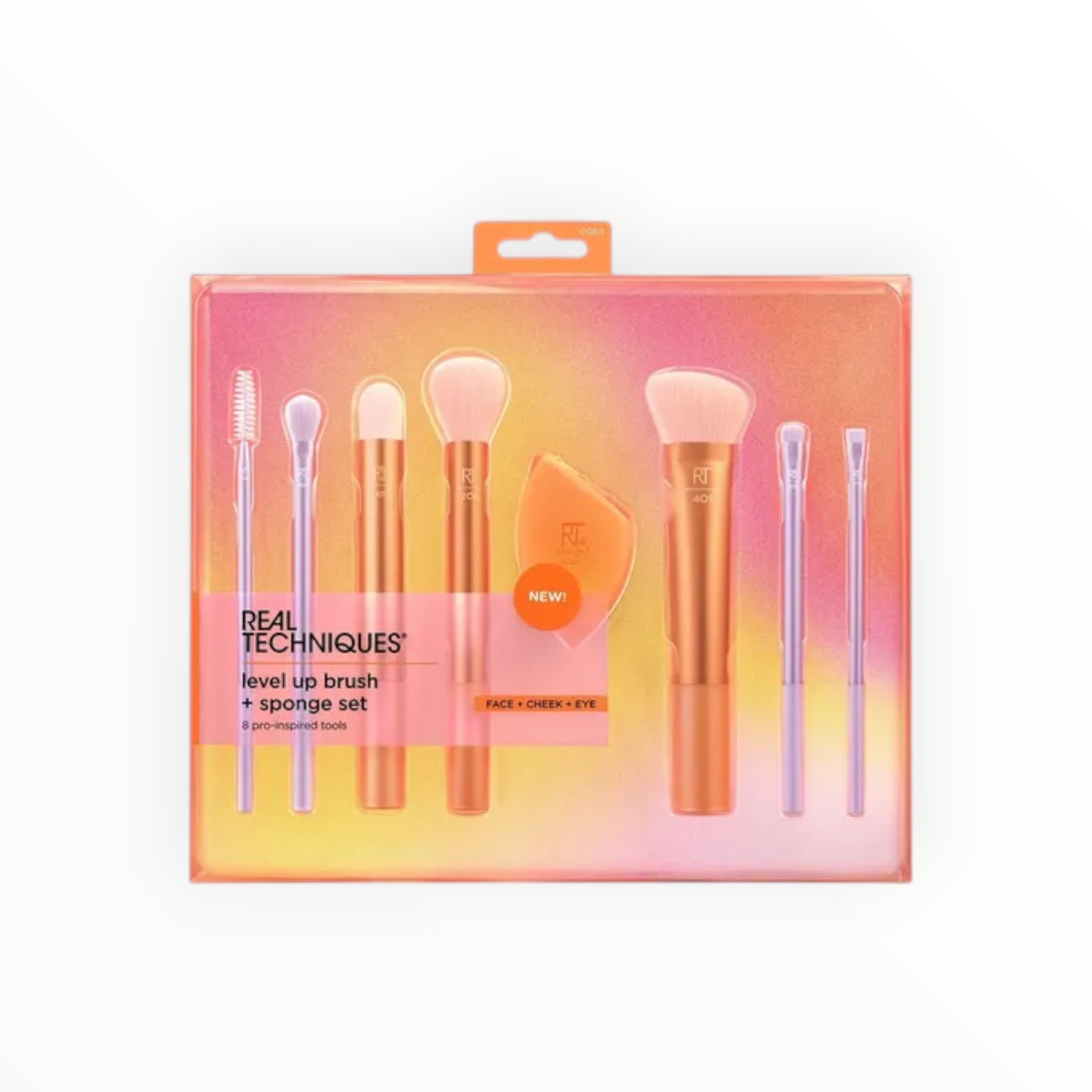 Level Up Brush + Sponge Set marca Real Techniques