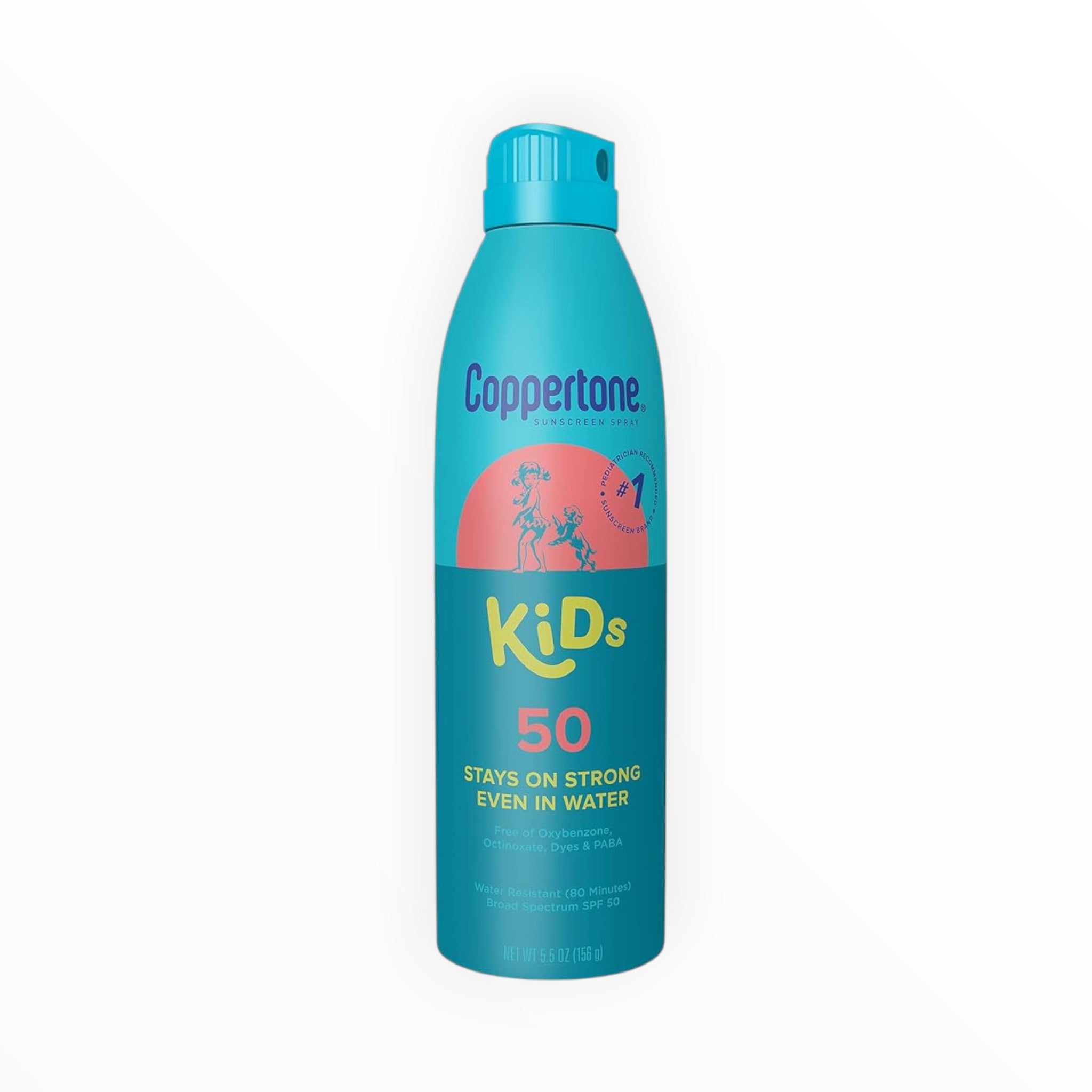 Protector solar en spray Coppertone Kids FPS 50